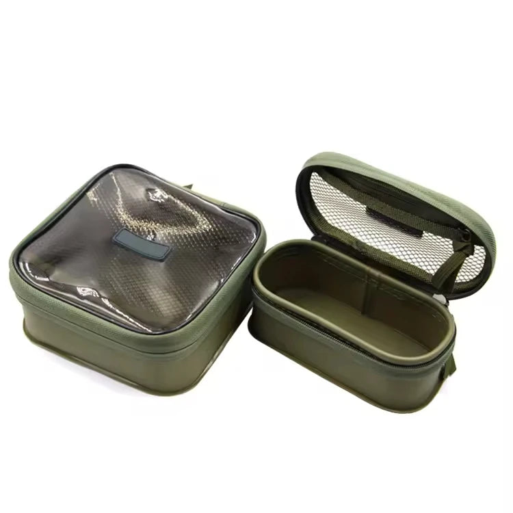EVA Fishing Tackle Pouch — Waterproof Clear-Top Organizer
