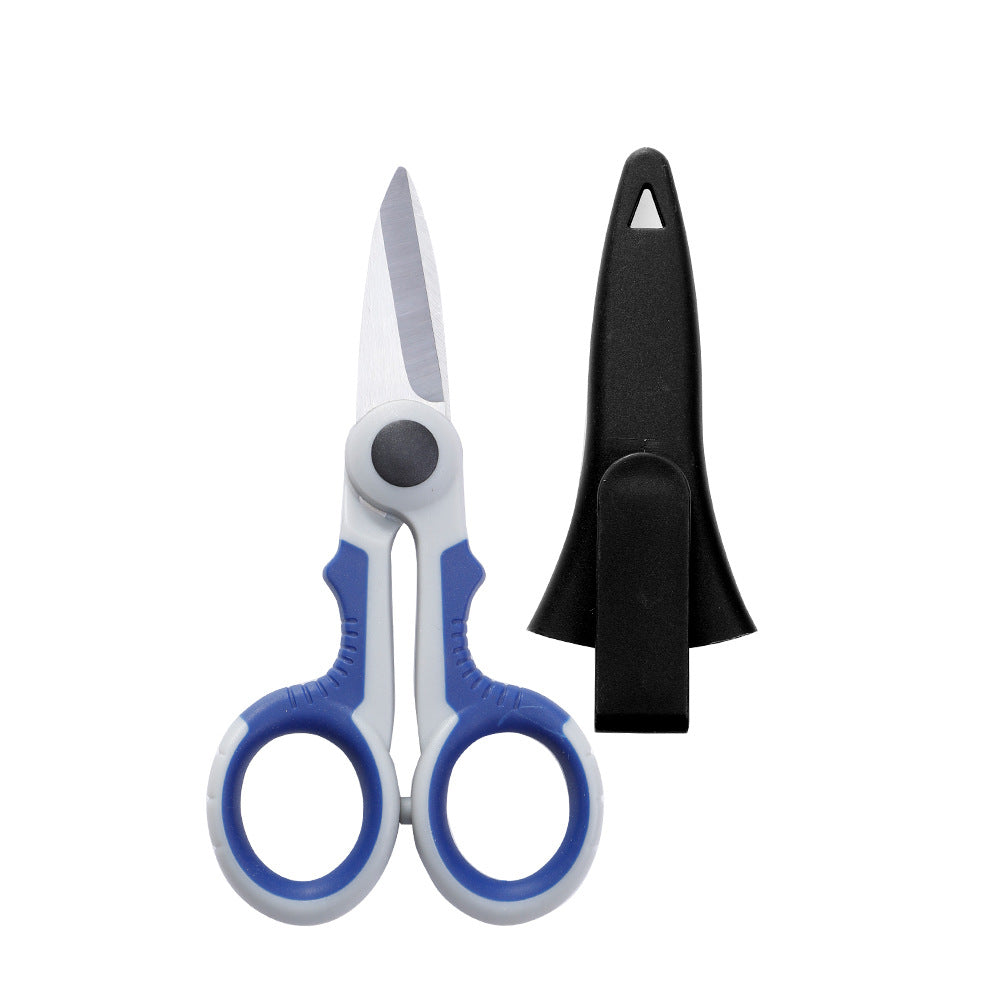 Braid Fishing Scissors - Serrated Stainless Steel Line Cutter