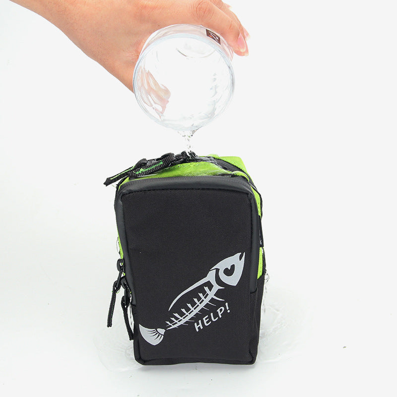 Fishing Tackle Waist Pouch — Water-Resistant Belt Bag