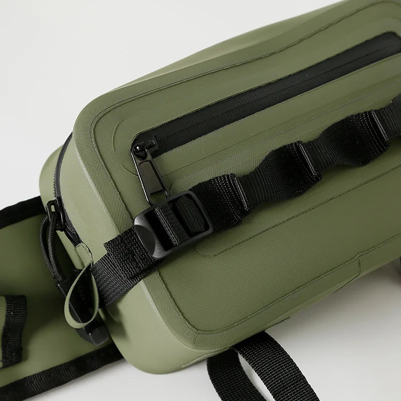 Waterproof Fishing Sling Pack — TPU Tackle Waist Bag