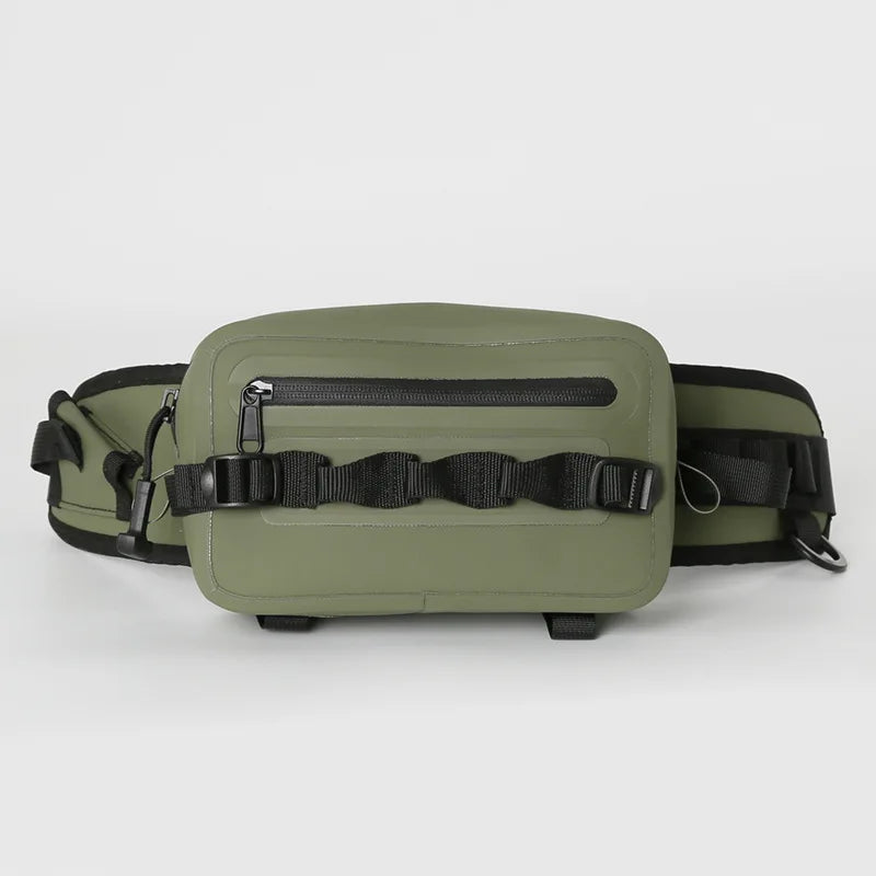 Waterproof Fishing Sling Pack — TPU Tackle Waist Bag