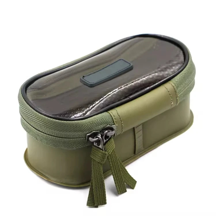 EVA Fishing Tackle Pouch — Waterproof Clear-Top Organizer