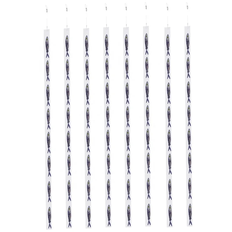 Holographic Ballyhoo Teaser Strips — 8-Pack Flash Dredge