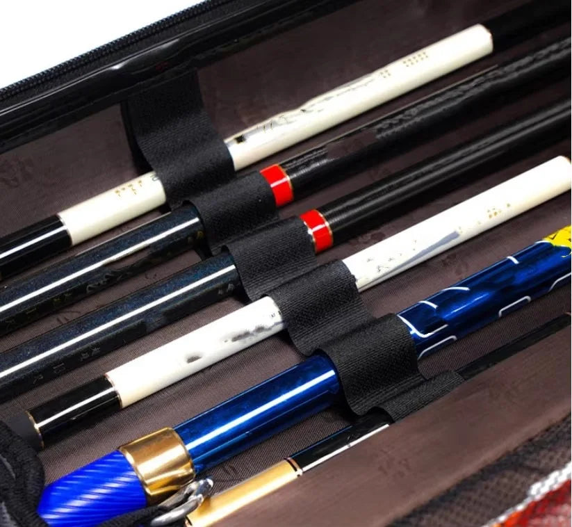 Hard Shell Fishing Rod Case - Waterproof ABS, Lockable
