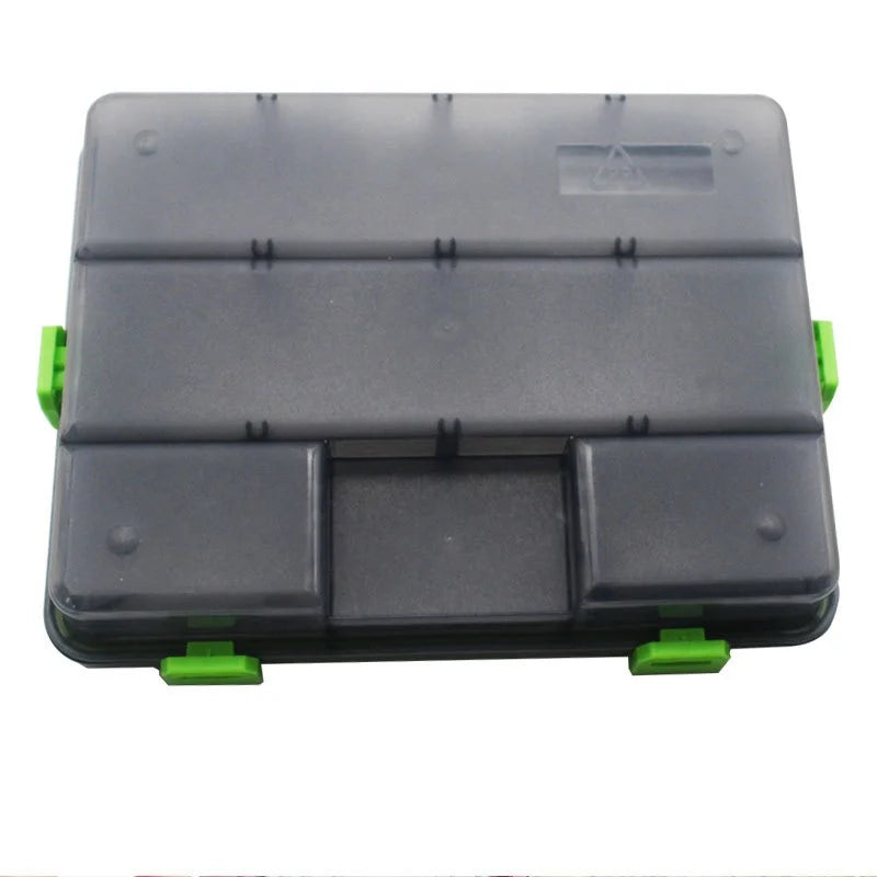 Waterproof Tackle Box — 4-Lock Seal, Adjustable Inserts
