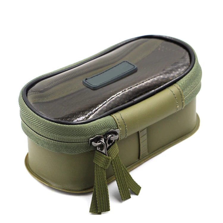 EVA Fishing Tackle Pouch — Waterproof Clear-Top Organizer