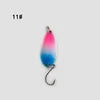 Trout Spoon Lure Kit — 12 Metal Casting Spoons, Single Hook