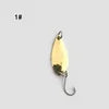 Trout Spoon Lure Kit — 12 Metal Casting Spoons, Single Hook