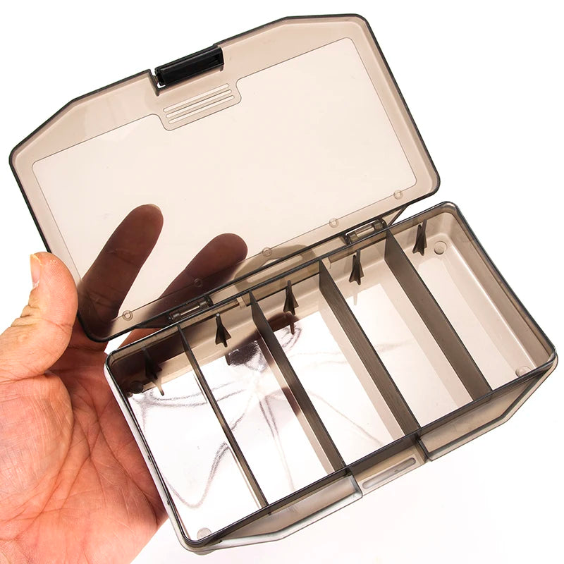 Double-Sided Tackle Box — Adjustable Lure & Bait Storage
