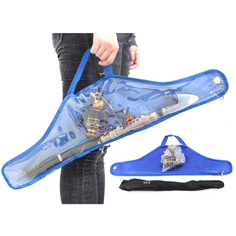 Telescopic Fishing Rod & Reel Combo — Travel Kit