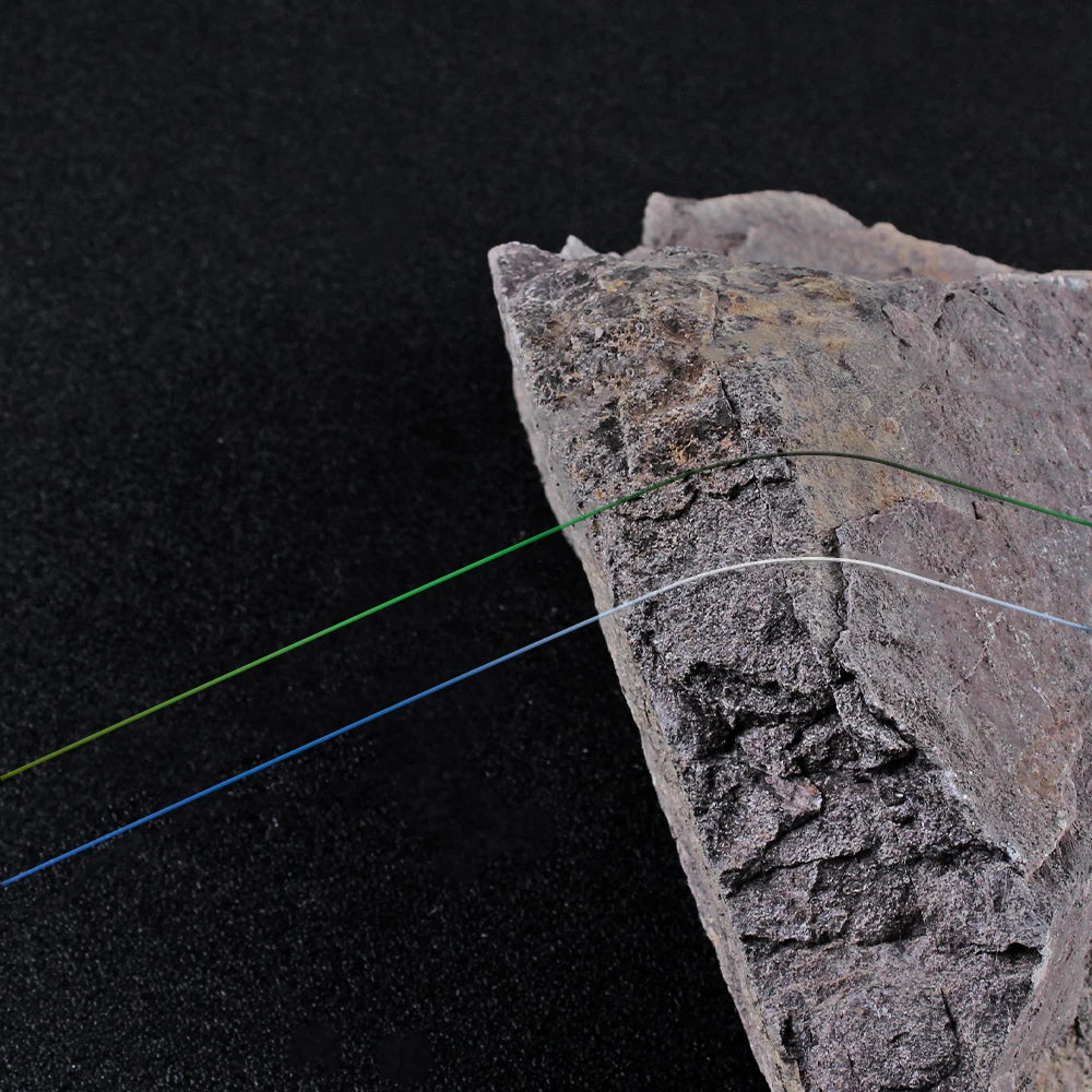 Fluorocarbon-Coated Fishing Line — 100m Low-Vis Nylon