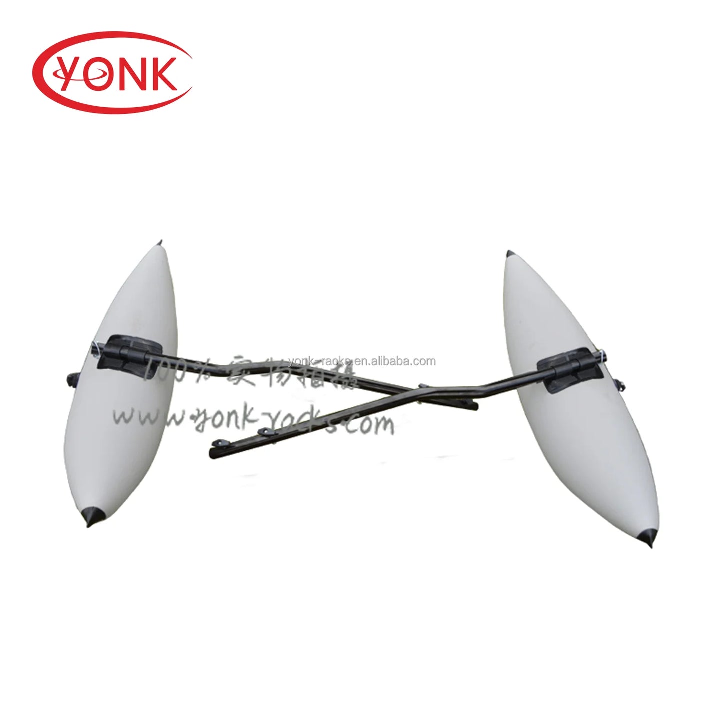 Kayak Outrigger Stabilizer Kit - Inflatable PVC Float Pair