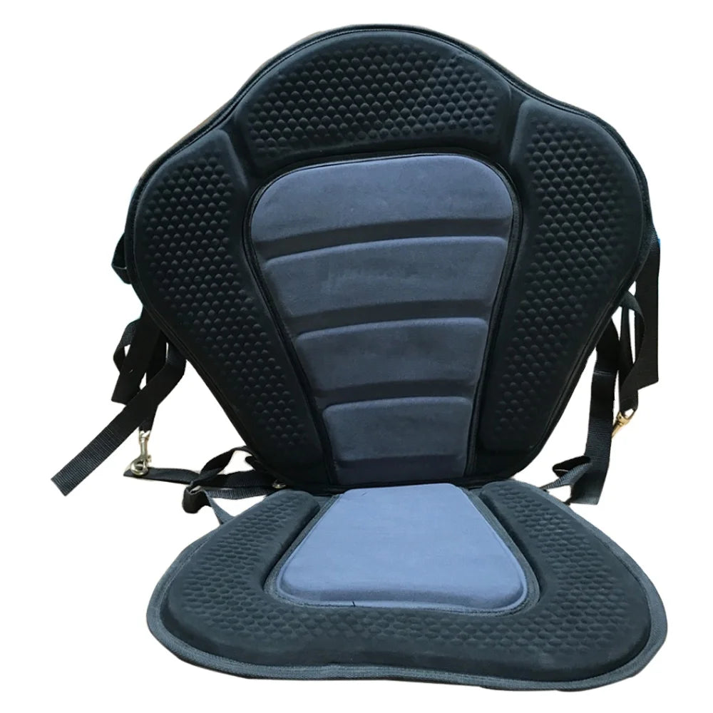 Deluxe Padded Kayak Seat — Backrest & Storage Bag