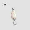 Trout Spoon Lure Kit — 12 Metal Casting Spoons, Single Hook