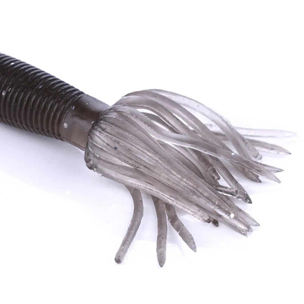 Double-Tail Creature Bait — Twin Curl Tail Grubs (5-Pack)