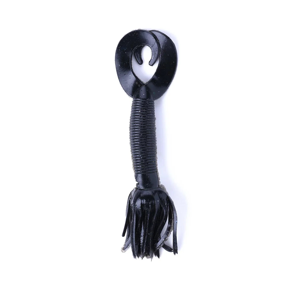 Double-Tail Creature Bait — Twin Curl Tail Grubs (5-Pack)