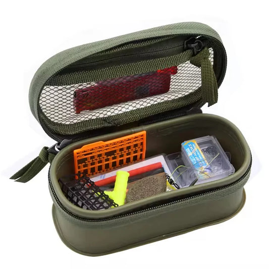 EVA Fishing Tackle Pouch — Waterproof Clear-Top Organizer