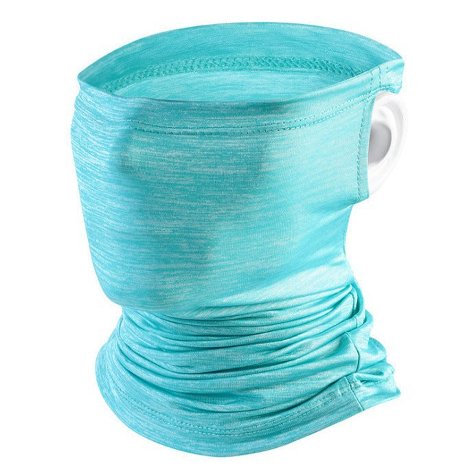 Cooling Sun Gaiter — Ice-Silk Face & Neck UV Mask
