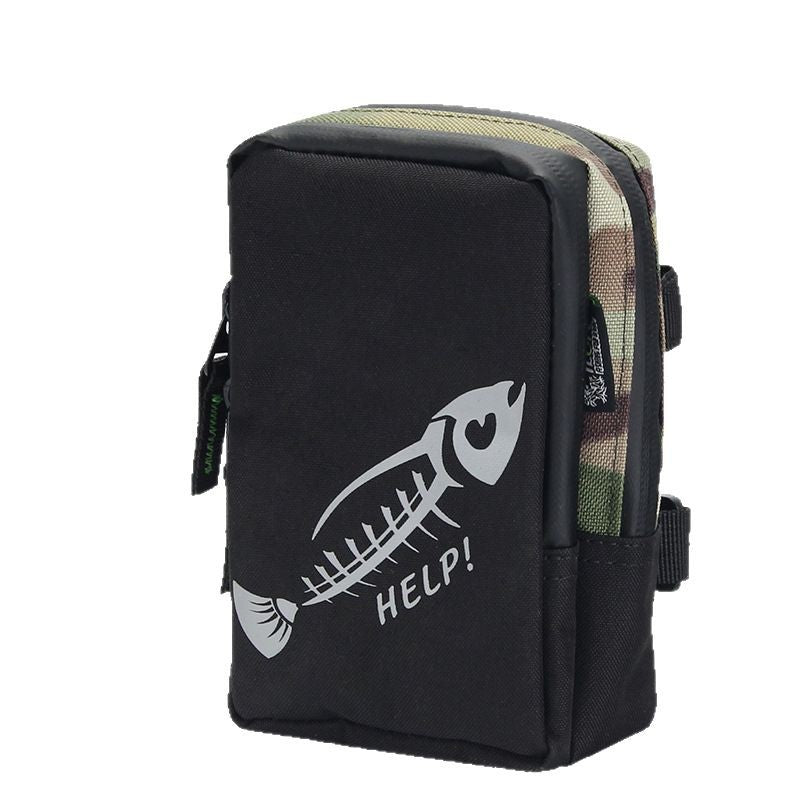Fishing Tackle Waist Pouch — Water-Resistant Belt Bag