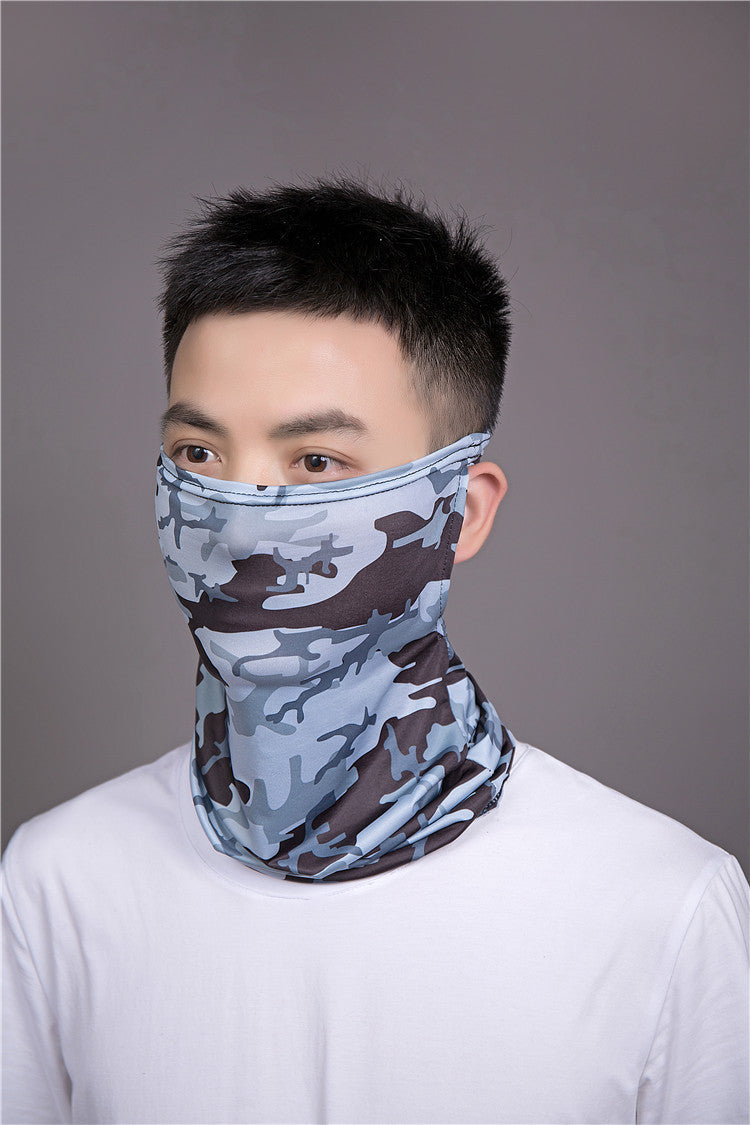 Cooling Sun Gaiter — Ice-Silk Face & Neck UV Mask