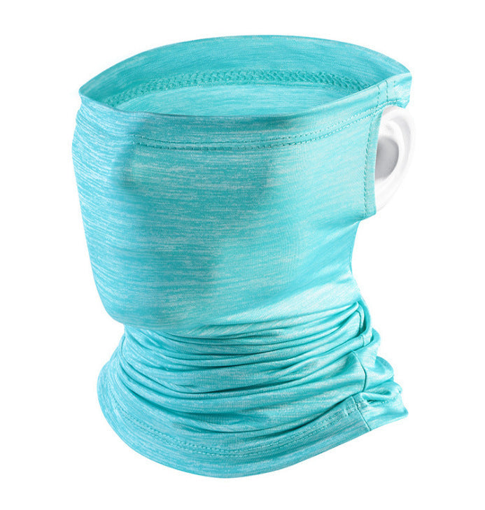 Cooling Sun Gaiter — Ice-Silk Face & Neck UV Mask