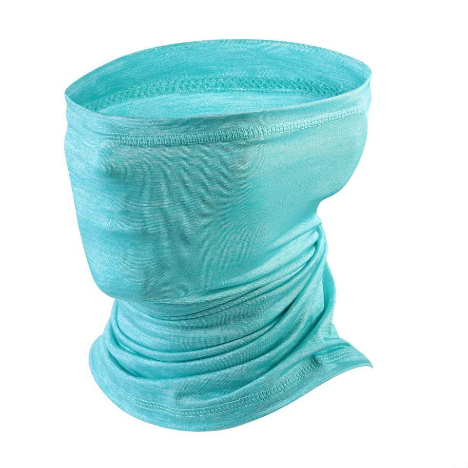 Cooling Sun Gaiter — Ice-Silk Face & Neck UV Mask