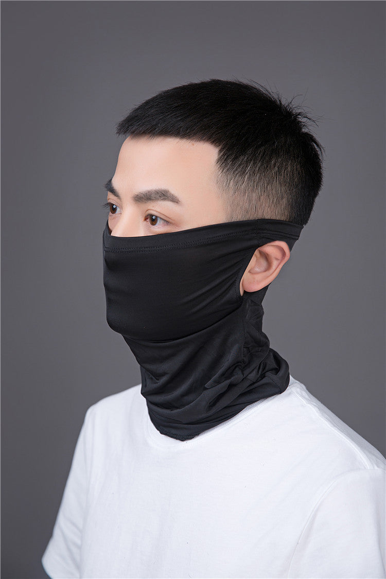 Cooling Sun Gaiter — Ice-Silk Face & Neck UV Mask