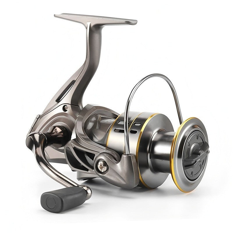 All-Metal Spinning Reel — Long-Cast, Saltwater-Ready