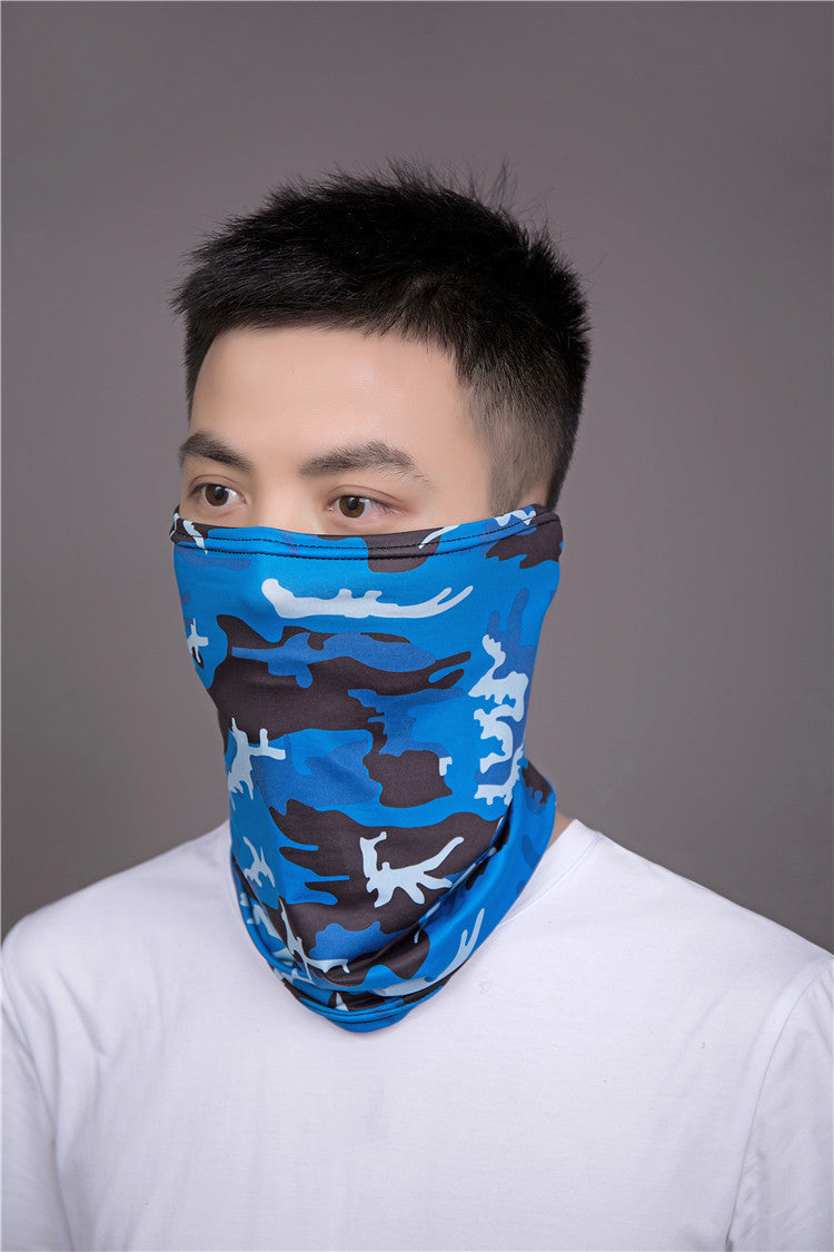 Cooling Sun Gaiter — Ice-Silk Face & Neck UV Mask