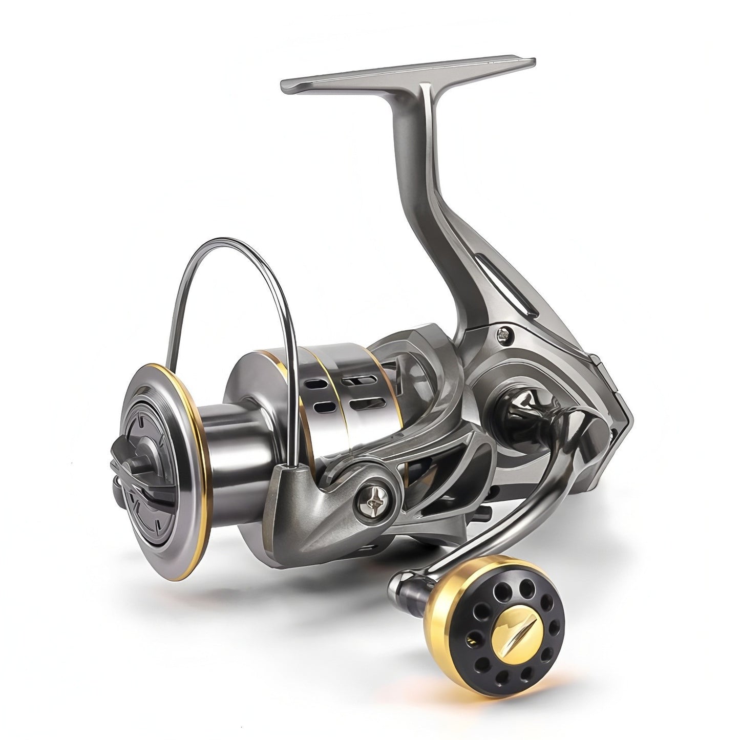 All-Metal Spinning Reel — Long-Cast, Saltwater-Ready