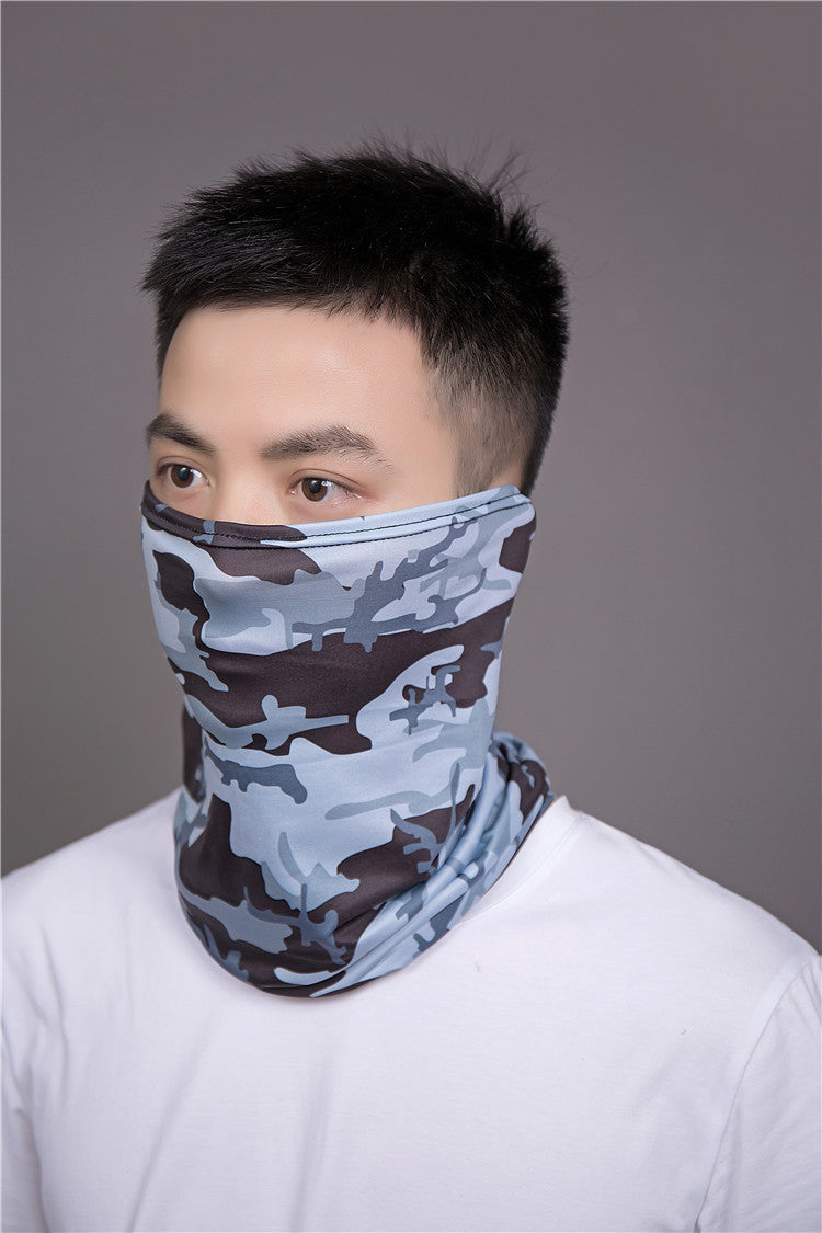 Cooling Sun Gaiter — Ice-Silk Face & Neck UV Mask