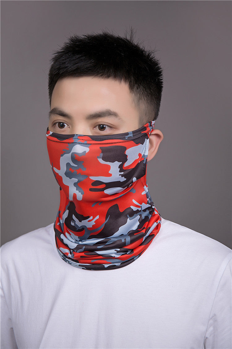 Cooling Sun Gaiter — Ice-Silk Face & Neck UV Mask
