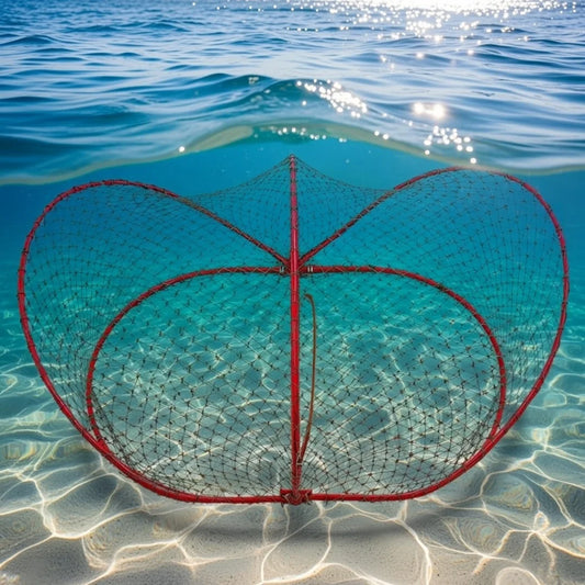 Foldable Crab & Lobster Trap — Collapsible Net