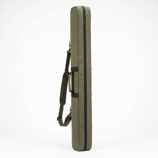Padded fishing rod bag case
