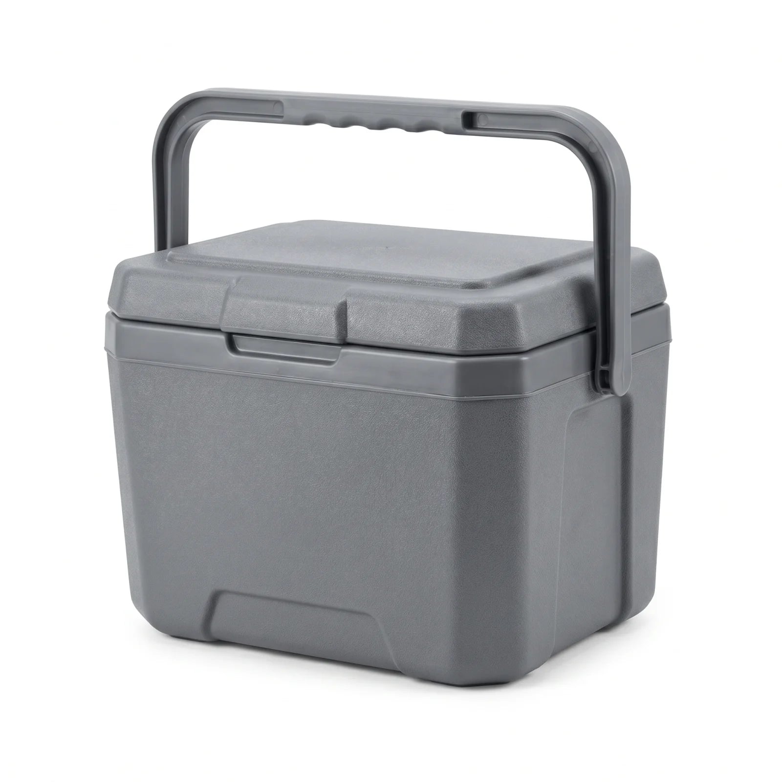 Grey insulated cooler box